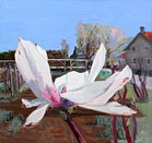 John Hartman: Magnolia and Garden, 2008