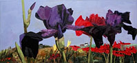 John Hartman: Purple Iris, 2002