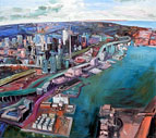 John Hartman: Toronto from above the Western Gap, 2008