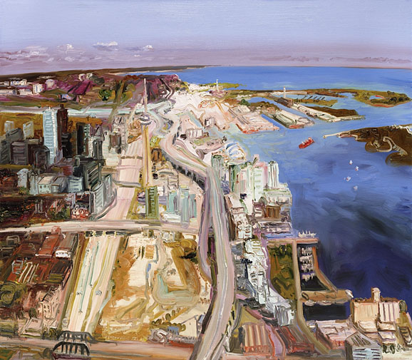 John Hartman: Toronto Harbour Looking East, 2005